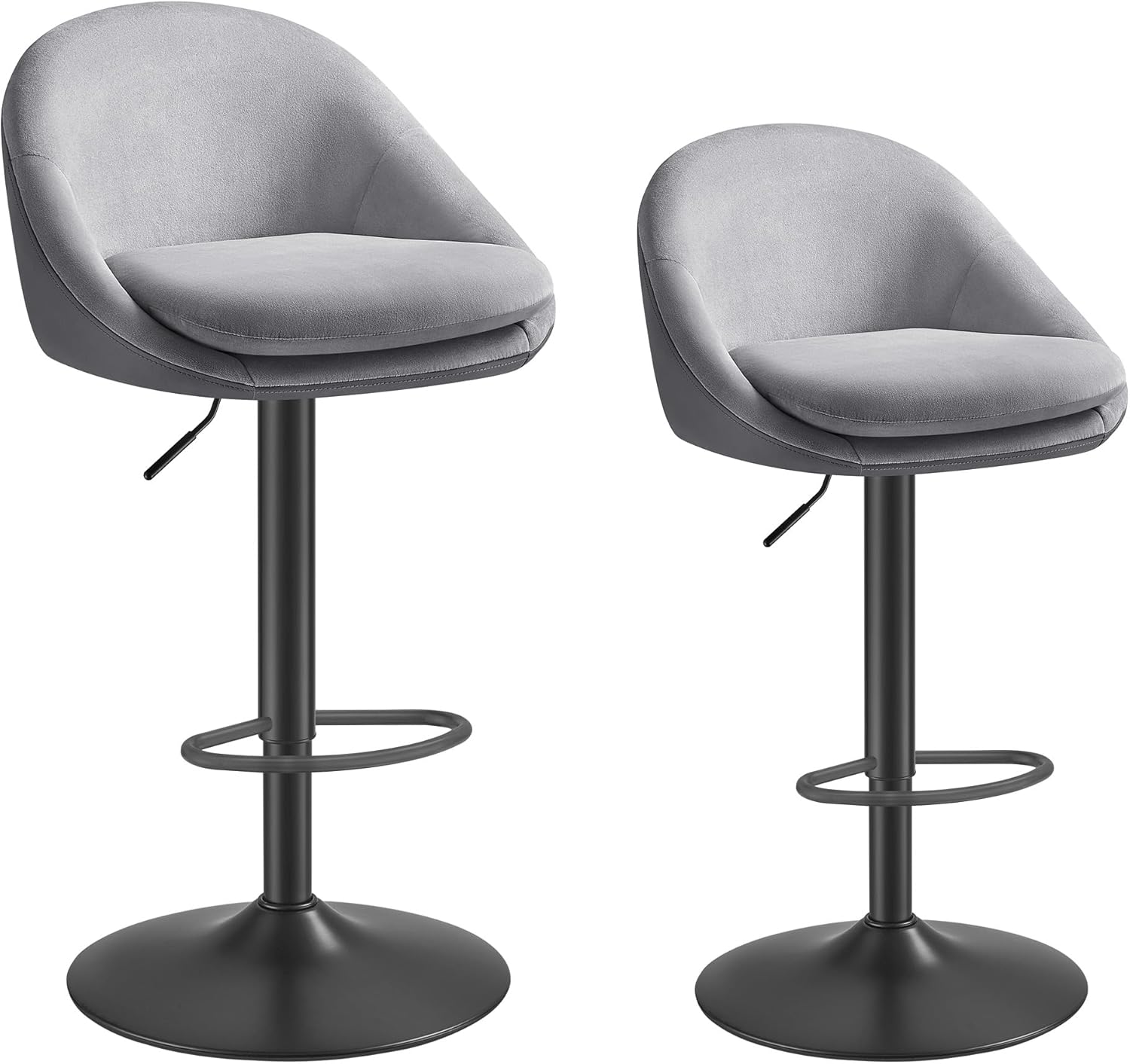 UrbanPivot Bar Stools™ – סט 2 כסאות בר יוקרתיים עם נוחות פרימיום ועיצוב מודרני
