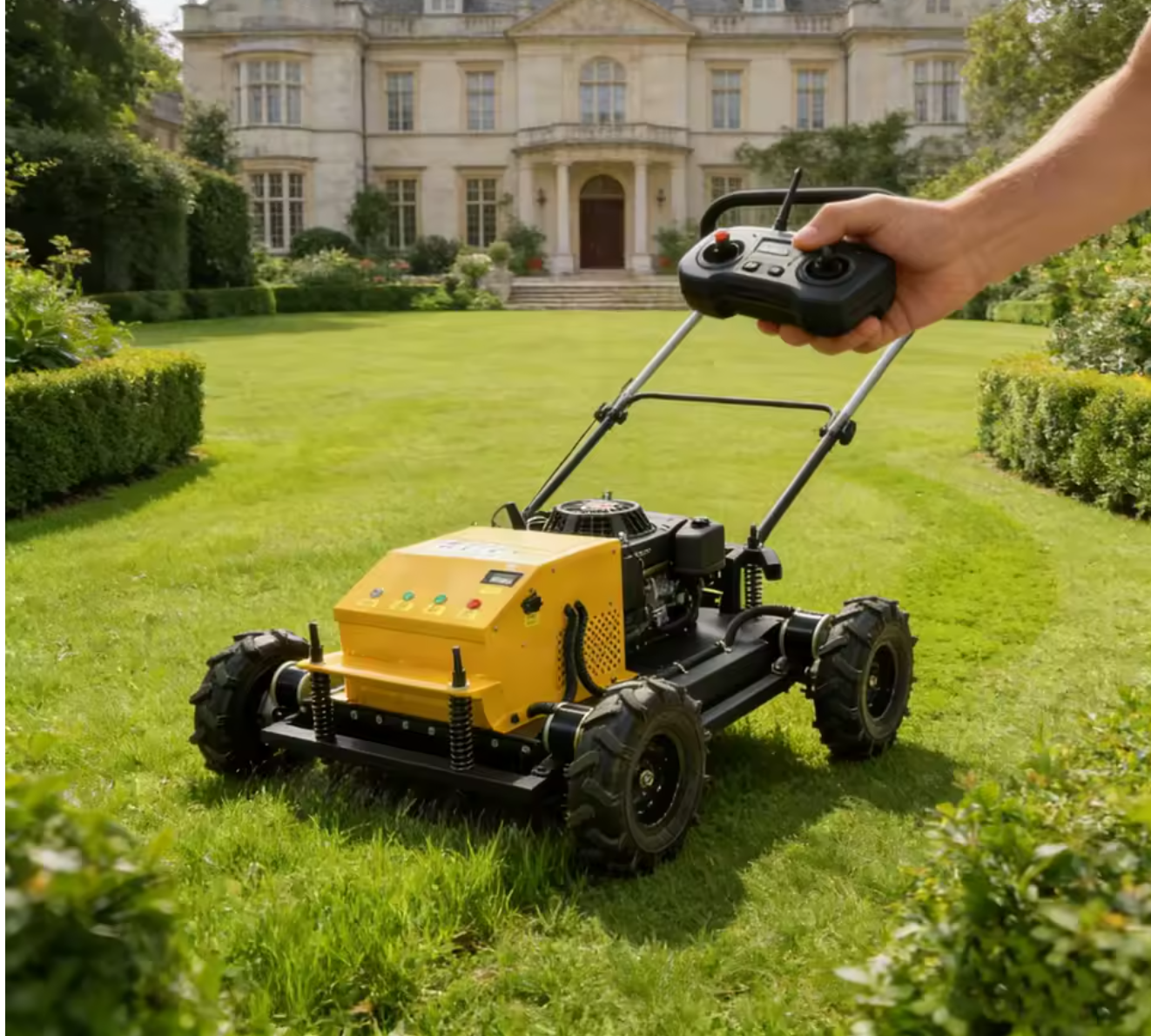 PowerMow 550™ – מכסחת דשא חכמה חזקה