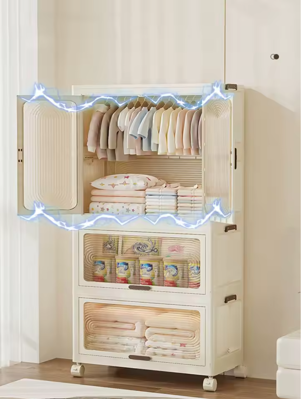 Smart Storage™ – ארון אחסון חכם ומודולרי – סדר מושלם בבית